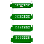 Cesta modular cuatro niveles