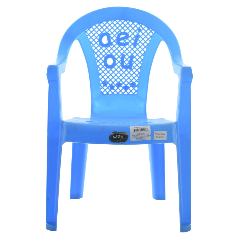 Silla plástica con brazos infantil