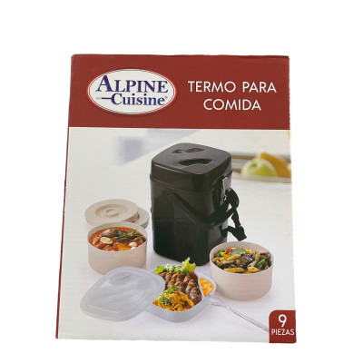 Termo para comida plástico